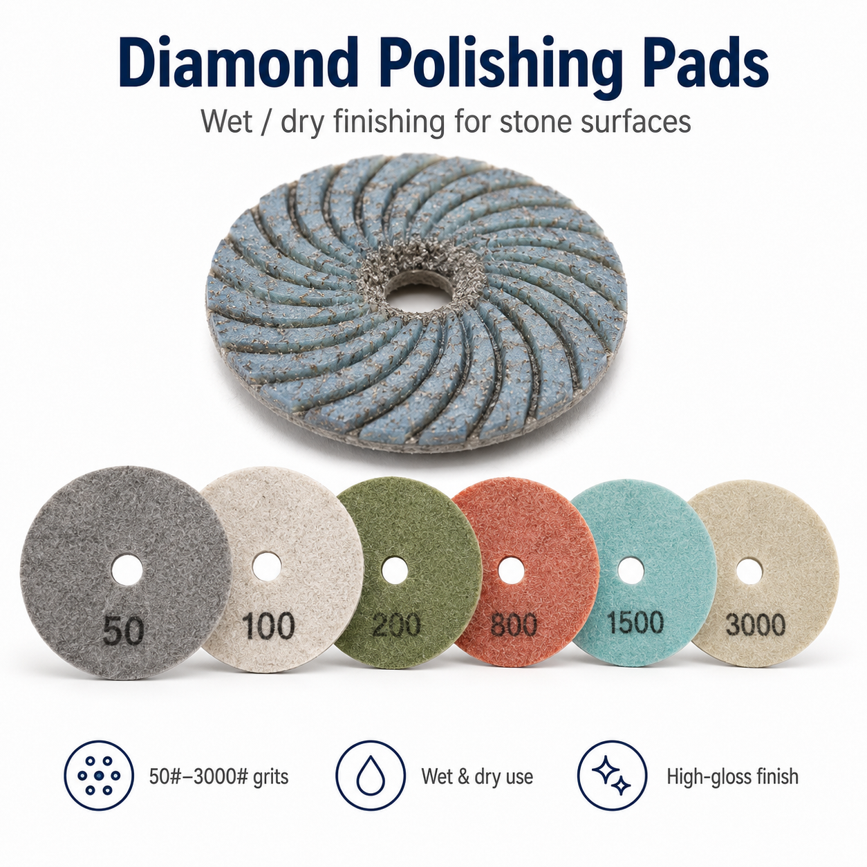 Diamond Polishing Pads