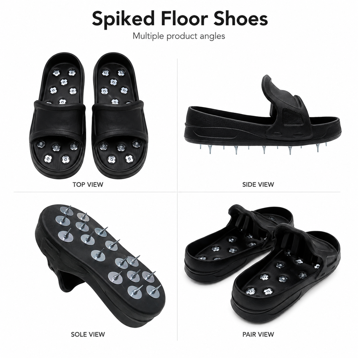 Epoxy Floor Spiked Shoes – 9 Pairs per Box