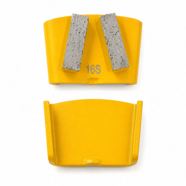 HTC Double-Segment Metal Bond Grinding Block multiple-angle view
