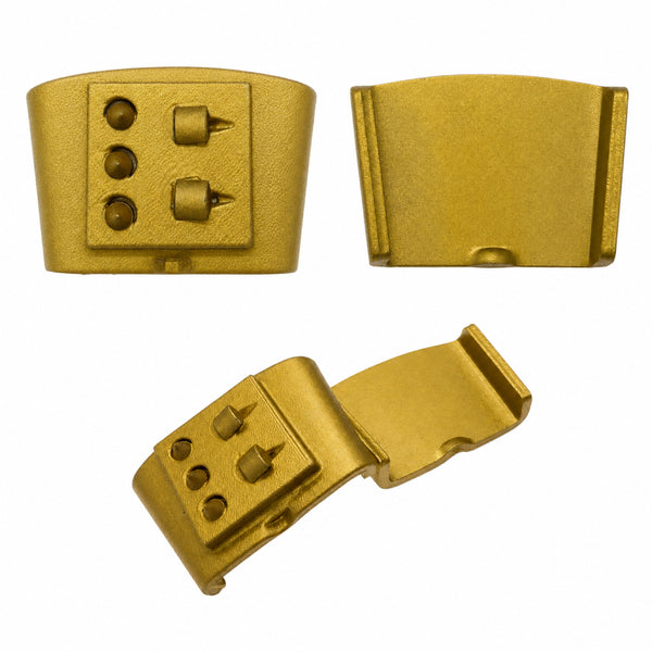 HTC 5-Element PCD Grinding Block for Coating Removal multiple-angle view