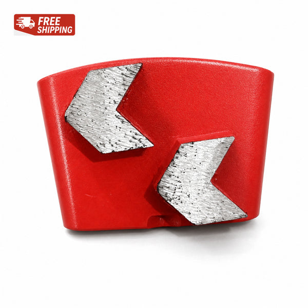 HTC Double V-Segment Metal Bond Grinding Shoe main view