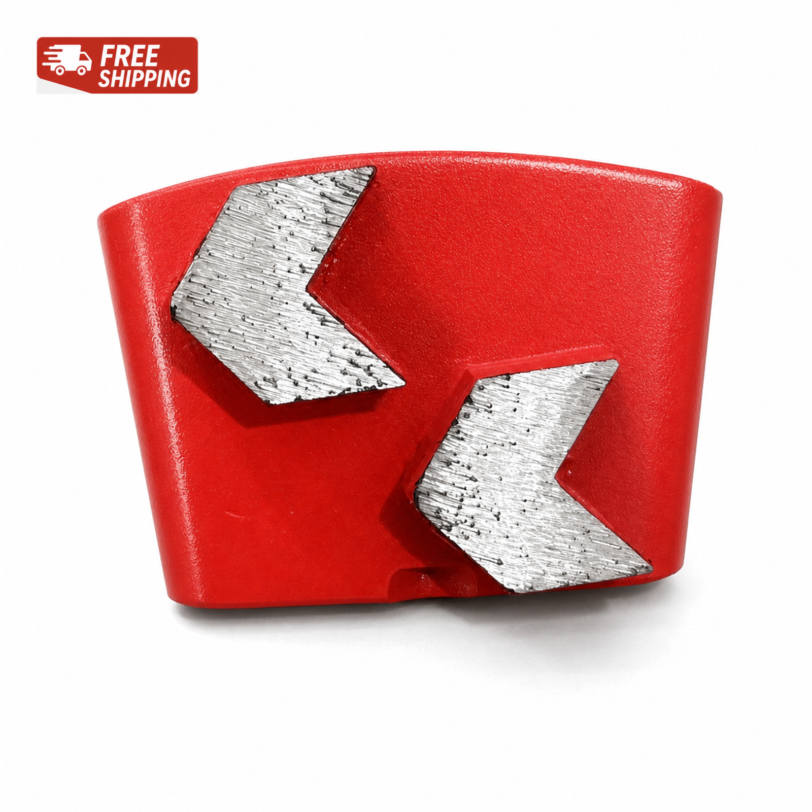 HTC Double V-Segment Metal Bond Grinding Shoe main view