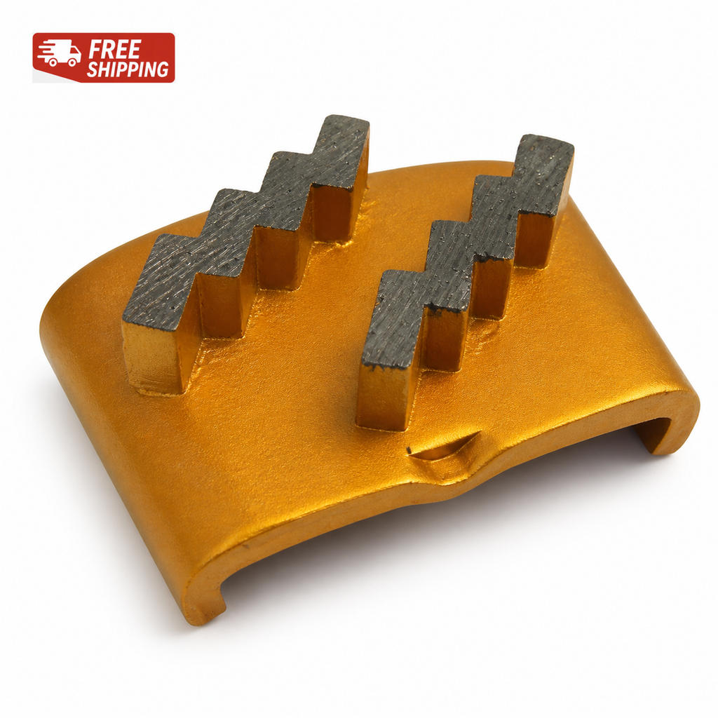 HTC Double Zigzag Segment Diamond Grinding Shoe main view