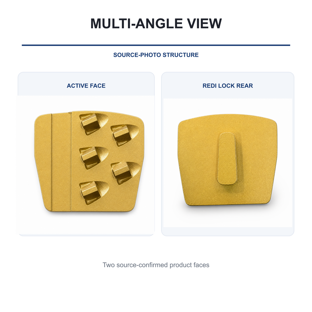 Husqvarna Redi Lock PCD Coating Removal Tool multiple-angle view