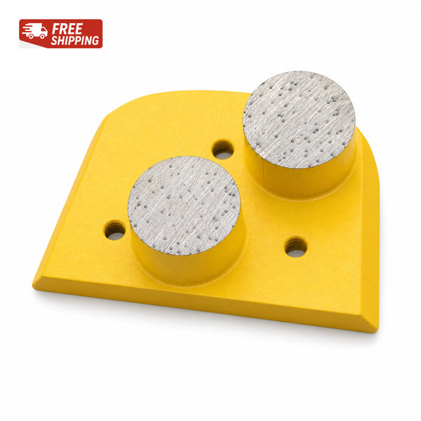 Lavina Double Round-Segment Diamond Grinding Plate main view