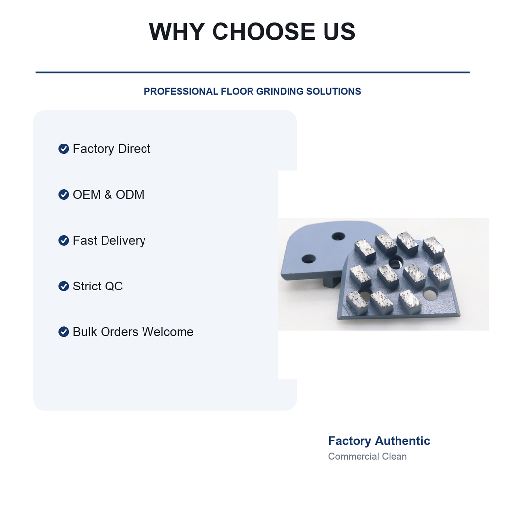 Lavina 11-Segment Diamond Grinding Plate product feature summary