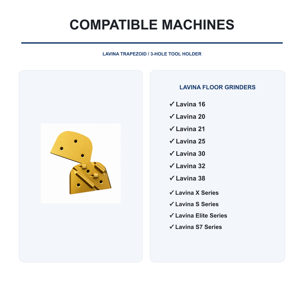 Lavina 2 × 1/4 PCD Coating Removal Tool compatible equipment reference