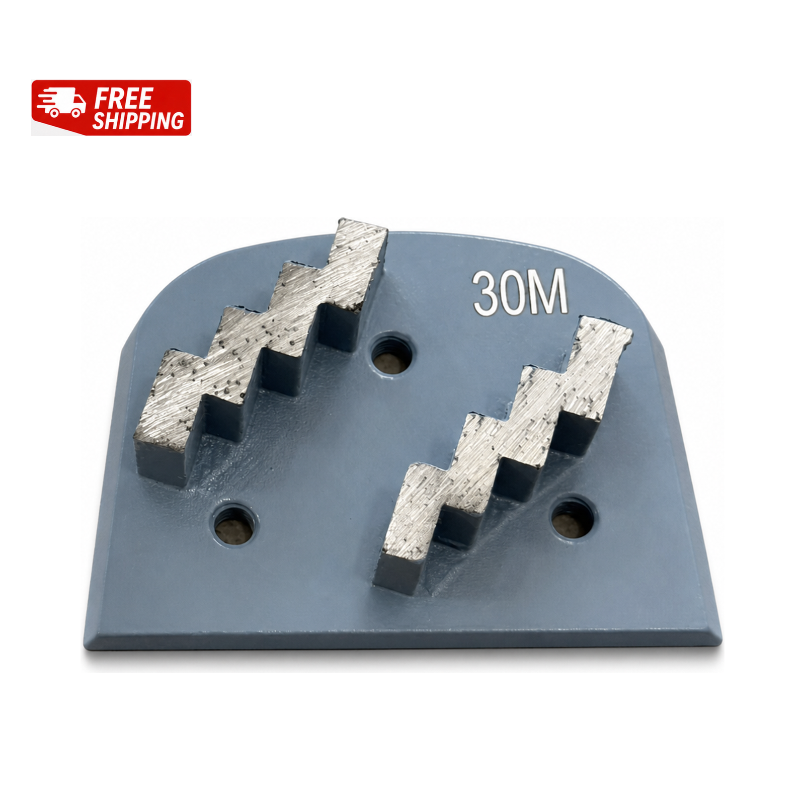 Lavina Compatible Double Stepped Segment Diamond Grinding Plate main view