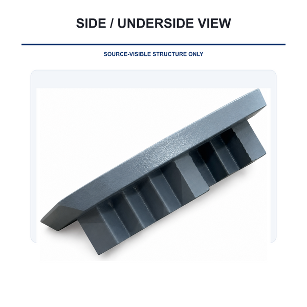 Lavina Compatible Double Stepped Segment Diamond Grinding Plate segment detail