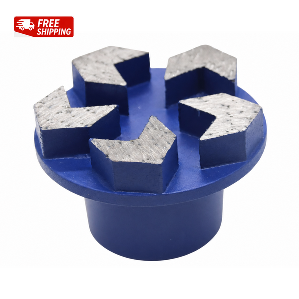 Terrco 5-Segment Metal Bond Grinding Tool main view